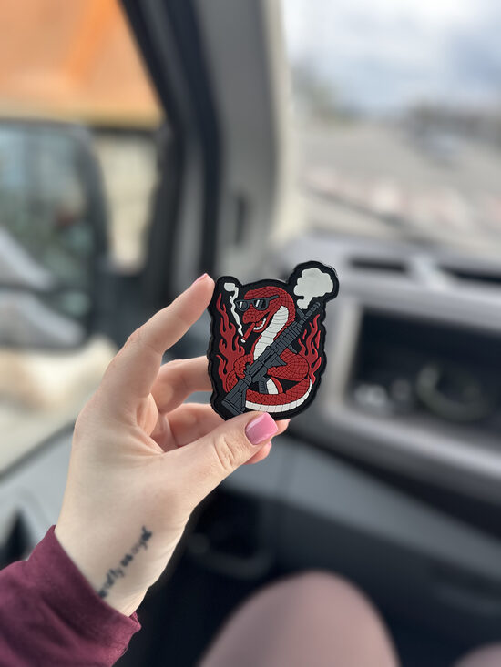 ПВХ патч "Змія"