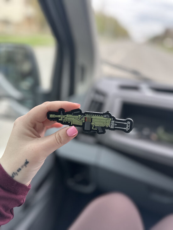 ПВХ патч "Зброя"