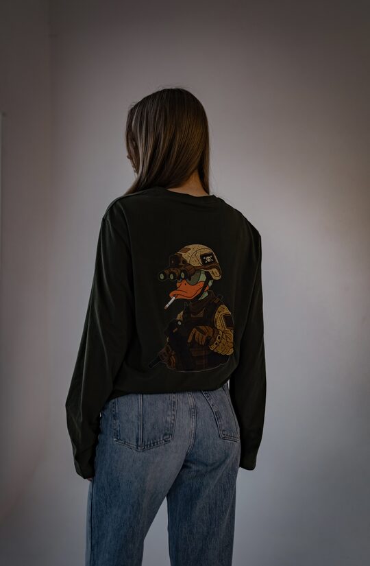 Лонгслів "Duck soldier"