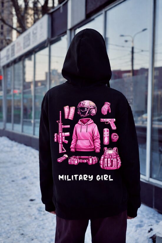 Худі "Military girl"